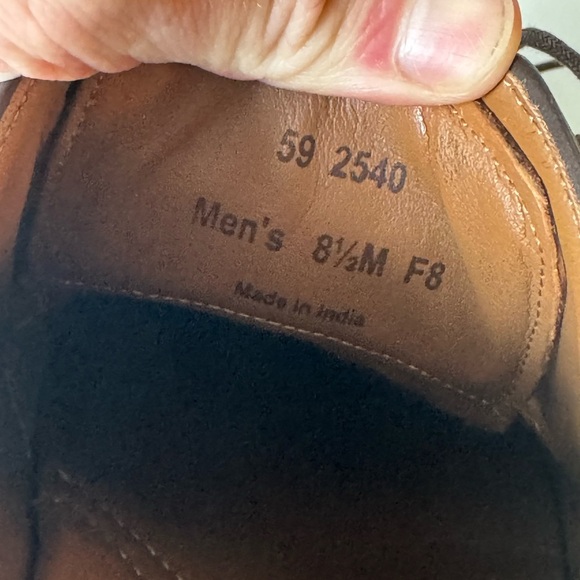 Johnston and Murphy Men's 8.5M Novick Cap Toe Lace Up Oxford Shoes(59 2540) - Picture 11 of 11